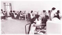 Gilrs in the computer lab
