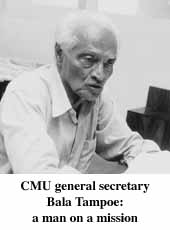 CMU General Secretary Bala Tampoe