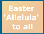 Easter 'Allelula' to all