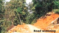 Road widening
