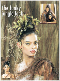 The funky jungle look