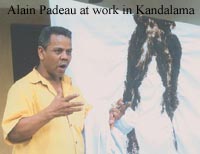 Alain Padeau atwork in Kandalama