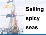 Sailing spicy seas