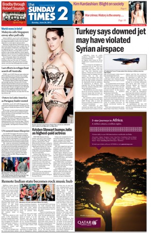 Cover – Sunday Times 2- 2012-06-24