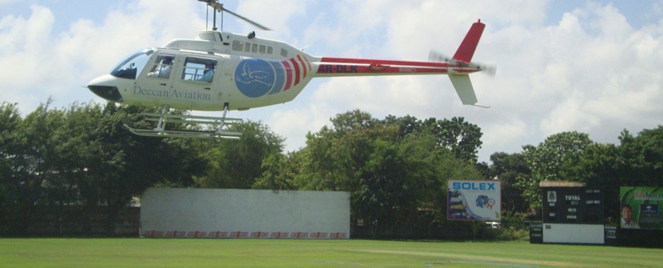 Clearance for private helicopters to land in Colombo