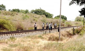 Work on the Northern Railway line is progressing