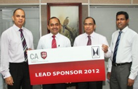 Boost for CA Sri Lanka as John Keells Holdings renews lead sponsorship for 2012