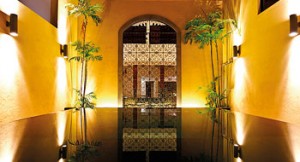 Moorish touch: Colombo Courtyard’s languorous poolside ambience