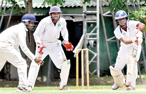 Charitha Kumarasinghe of Bloomfield bats against BRC