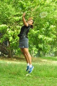 “Out of 20 million people in the country I am the only girl who will represent my country in Badminton at the Olympics.”