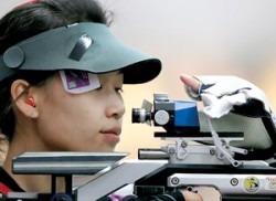 China’s Yi bags air rifle title for Games’ first gold