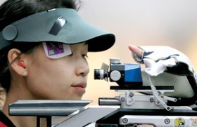 China’s Yi bags air rifle title for Games’ first gold