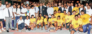 The Colombo Rowing Club men’s and women’s teams in Chennai.