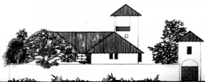 Architectural drawing of Dr. Chris and Carmel Raffel’s home.