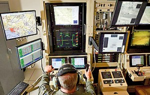 Death from above: A pilot flies a drone in Afghanistan from Hancock Field Air National Guard Base in suburban Syracuse, New York