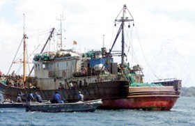 Embassy takes custody of Chinese fishing crew
