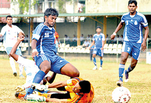 This year too there were changes in the F.A. Cup knockout tournament. - Pix by Amila gamage