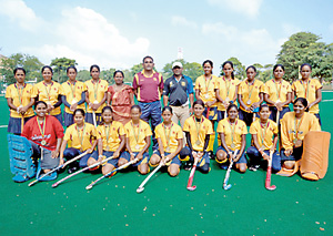 The Central Province women’s team
