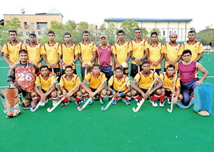 The Central Province men’s team.