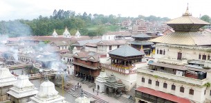 A walk  through the temples of Kathmandu