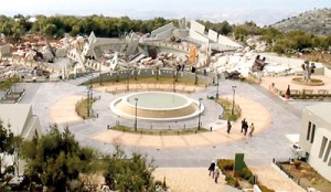 Tourist attraction: Lebanese militant group Hezbollah has built a multi-million pound theme park designed to indoctrinate its children about the glory of martyrdom against its enemy Israel
