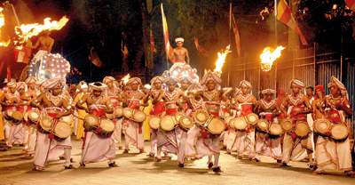 Esala perahera draws less crowds this year