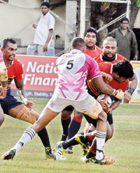 The Upcountry Lions have written an impressive start to their franchise history, as they challenged several top clubs, including the league champions Havelock’s. Pic by Ranjith Perera.