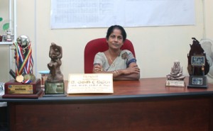 The Principal, Mrs. Ramani de Silva