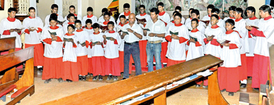 With a song in their hearts Thomian choir looks beyond our shores