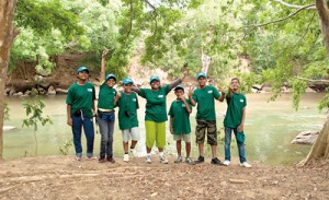 Participants from Left to Right: Janani Sachethana,  Wasana Siriwardena, Savindu Herat, Devindi Gunarathne, Chaveendra Dunuwille, Naheed Roomy and Adhil Nawushad.