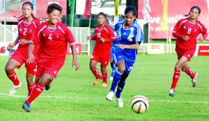 Nepal beat Sri Lanka 3-0 to eliminate the hosts from the contest.
