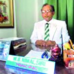 The Present Principal  Mr. NimalsiriWanigabaduge