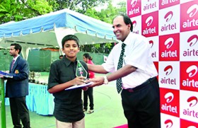 Chanith clinches U-10 National Tennis Title