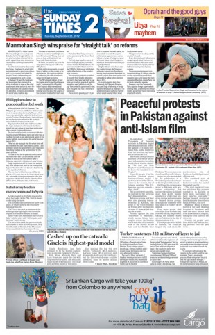 Front Cover Sunday Times 2