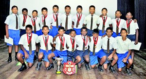 The Under-14 ‘A’ team