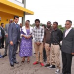 Hon. Prof. (Ms) Hlengiwe Mkhize with Dr. Parakrama Dassanayake, Prof. K. A. Karunaratne – Dean Faculty of Management and Nigerians Students of CINEC