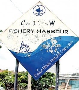 A 'fully equipped' Fishery Harbour stripped of necessities and basic facilities.