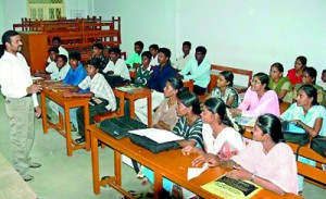 The Hindu while experts criticise this trend, college managements say the money from the government is not enough to run these courses — File Photo