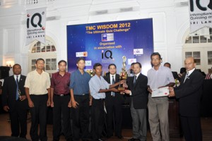 Winning team led by Chamara Sumanapala