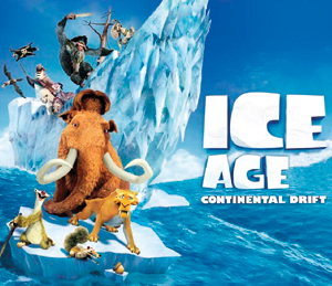 Return to ICE AGE continental drift
