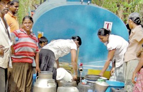 Parched Polonnaruwa cries for water