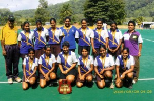 Girls champs Musaeus Colombo