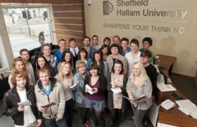 Rivil Guide students to Sheffield Hallam University, UK