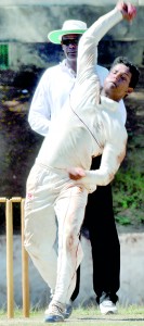 Ishara Kuruwita grabbed match haul of nine wickets at Ananda Mawatha.