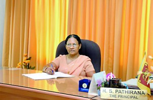 The Principal Mrs.R.S.Pathirana