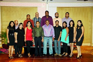 01 row from left - Nanayakkara, Janaka, Anton, Ranmal Ashroff, Amila, 02 row from left - Ayura, Rukshana, Udeshika, Mufthi, Shakoor, Irshad, Ruwanthi, Udeni, Dinika