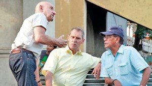 Sir Ben Kingsley, Ben Cross and Chandran Rutnam