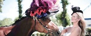 All set for Ascot. Pix courtesy Stephen Jones millinery