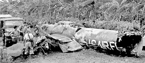 The wreckage of the U-2 aircraft shot down by soviet anti-aircraft forces. AFP