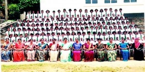 The students who got through the Grade 5 Scholarship Examination, 2012